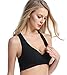 CAKYE Women's Maternity Nursing Bra for Sleep and Breastfeeding 3 Pcs/Pack (Medium)