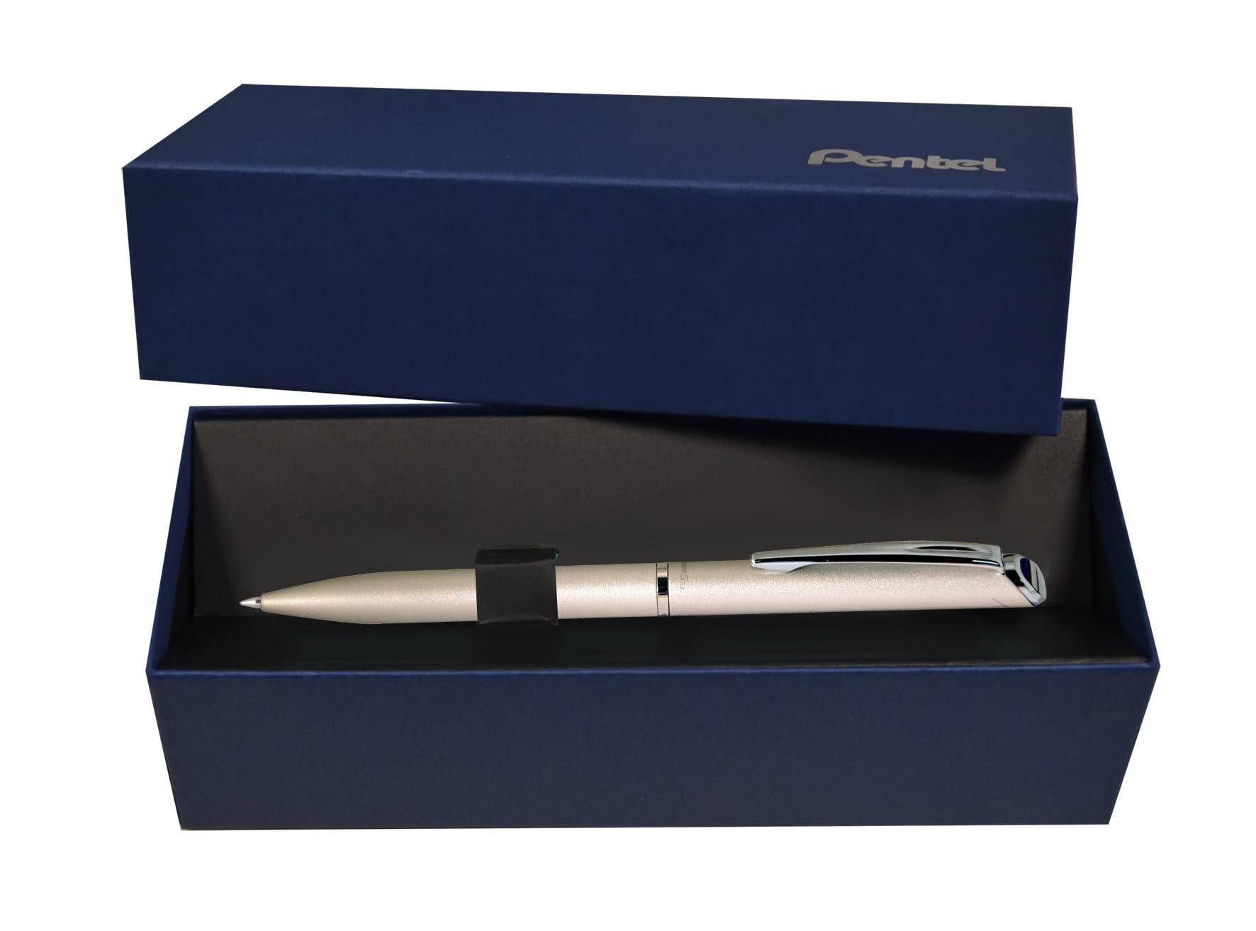 Pentel EnerGel Philography - Warm Silver Barrel (Gift Boxed)