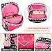 Vbiger Casual School Bag Children School Backpacks for Teen Girls Pink-black)