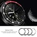 [Aluminum] Galaxy Watch 46mm Bezel Styling, Galaxy Gear S3 Frontier & Classic Bezel Ring Adhesive Cover Anti Scratch Aluminium Protection Tachymeter, Design for The Galaxy Watch Accessories - BRD