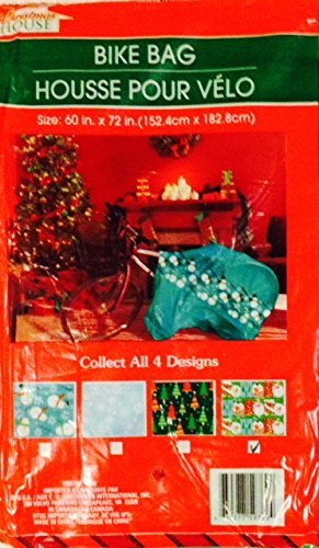 Bicycle Gift Wrap Bag Christmas 60' X 72' (Assorted, Designs Vary) by Greenbrier