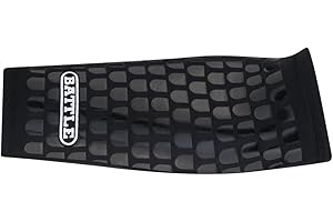 Battle Youth Sports Ultra-Stick Forearm Sleeve, Black, Small/Medium