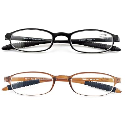 Occhiali da lettura in plastica a memoria flessibile Italia Ubuy