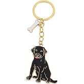 POYAMUSE Enamel Dog Pet Keychain - A Heartwarming Memorial and Adorable Accessory keyring for Dog Lovers
