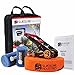 Slackline Industries 50' Base Line Starter Kit with Ratchet, Tree Protectors, Neon Orange - Zero Waste
