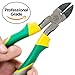 Berrylion Professional Pliers Heavy Duty 8-Inch Wire Cutter. Diagonal Cutting Pliers | This Dike and Side Cutter Provides Easy Flush Cutting | Cut Thick Material Easy | Safety Treated and Anti Slip