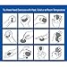 Topfox 3pcs/set Silicone Stress Relief Fitness Grip Balls Hand Therapy Exercise Ball (3PCS)