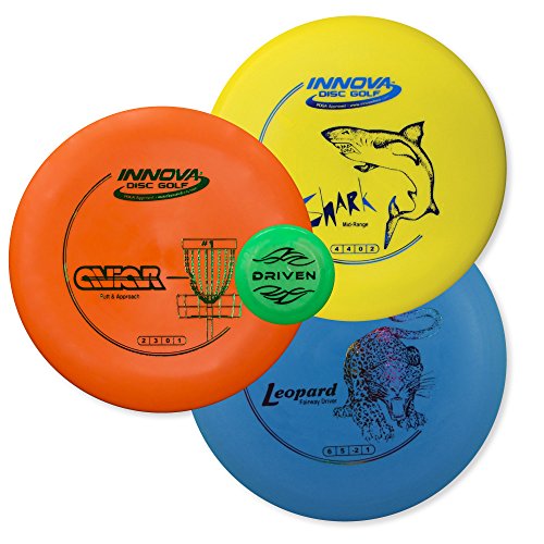 Driven Disc Golf Set - Innova Leopard Shark Aviar