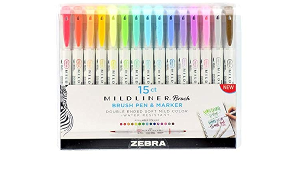 mildliner brush pens amazon