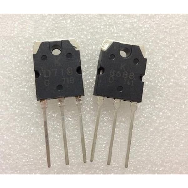 2pair 2sb688 2sd718 Sanken Transistor D718 B688 New Amazon Com Industrial Scientific