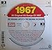 1967 BIRTHDAY GIFT SET - 1967 Chart Hits Compilation Music Cd with 20 Original Hit Songs & 1967 Documentary Best News Footage DVD 51 Minutes and Two 1967 Year Greeting Cards