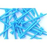 Wrisky 100 pcs 70mm Colorful Wood Tee Wooden Golf Tees (Blue)
