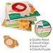 Wooden Toddler Puzzles, Montessori 6 Pack Animal Shape Jigsaw Puzzles for Child Kids Preschool Learning Educational Toys Gifts for 1 2 3 Year Old Boys Girls