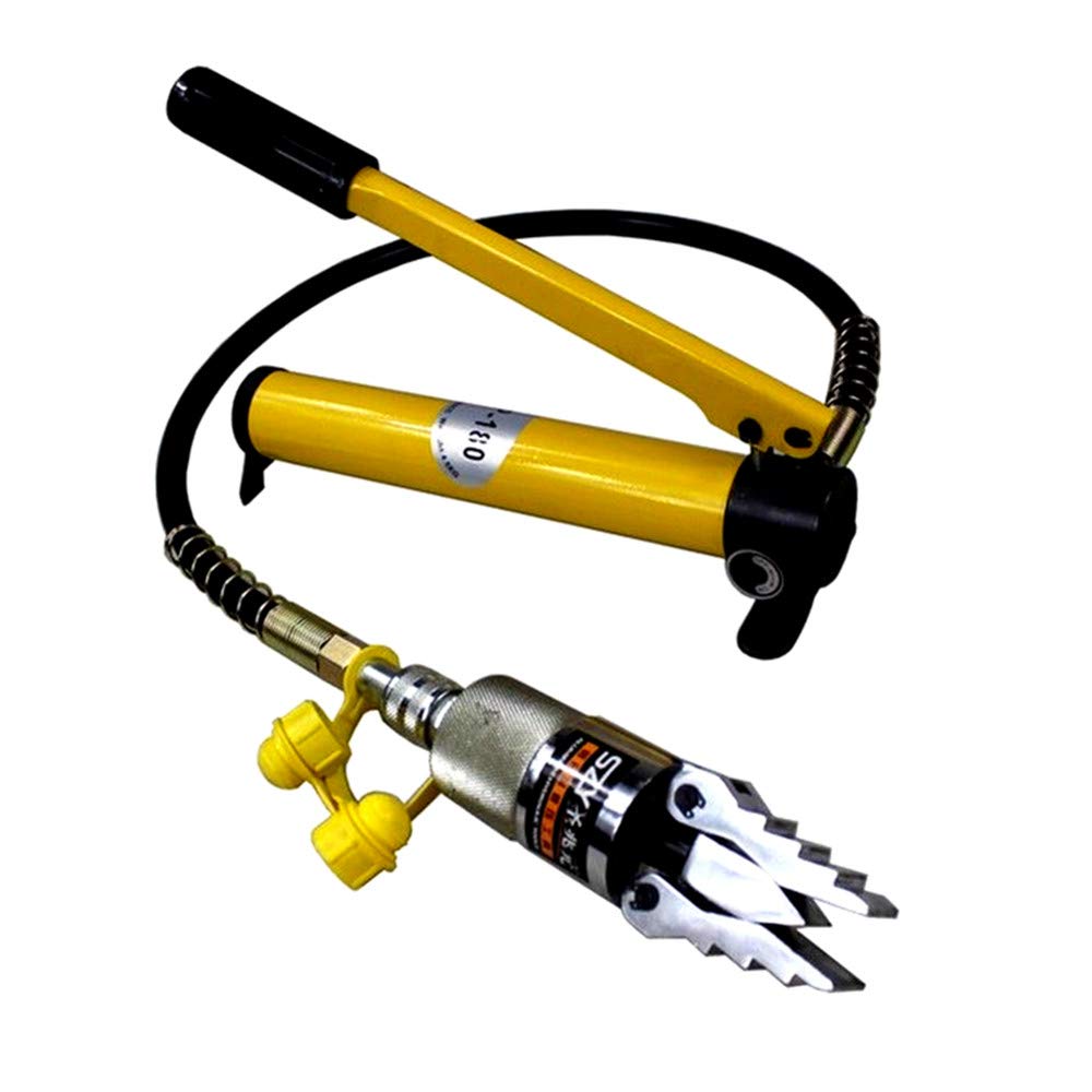 Photo 1 of ele ELEOPTION Portable FYQ-30 Flange Spreader+CP-180 Hydraulic Pump Flange Separator with Pump Hydraulic Dividing Tool Hydraulic Flange Spreader For Pipeline Repair/Inspection