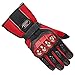 ILM Alloy Steel Motorcycle Riding Gloves Warm Waterproof Windproof for Winter Use (M, RED(Winter))