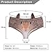 Ababalaya Womens' 3D Animal Print Cute Briefs with Ears, Squirrel,S