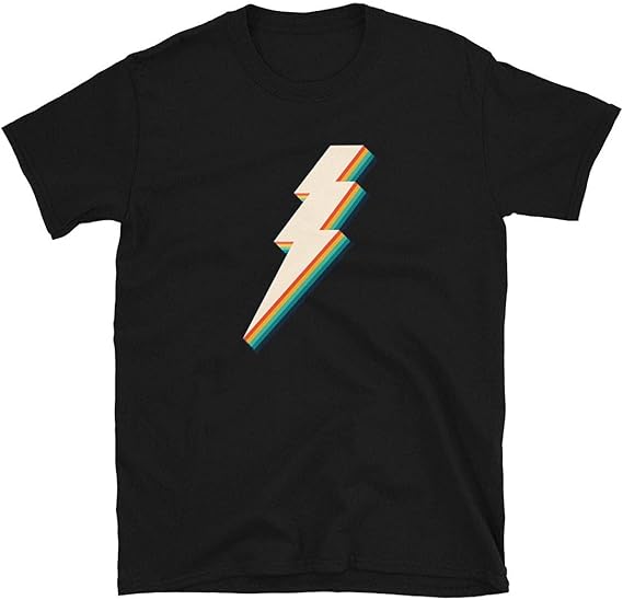 Amazon.com: Lightning Bolt T-Shirt U_N_I_S_E_X: Clothing