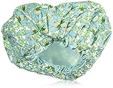 Bath Accessories Bouffant Shower Cap, Lotus Garden Print