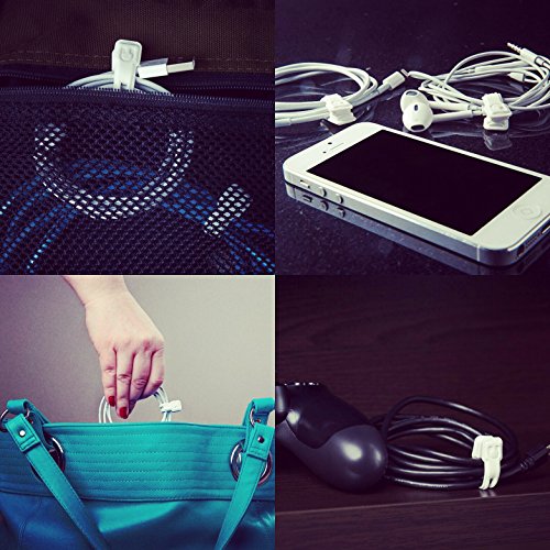 Cloop Magnetic Cable Keeper, 6 Large Electronics, Accessories & Supplies, Cord Management, Cable Straps