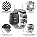 NANW Bands Compatible with Fitbit Versa/Versa 2, Versa Lite Edition Bands Small Large, Woven Fabric Accessories Strap Wristband Replacement Women Men Compatible with Fitbit Versa 2 Smartwatch