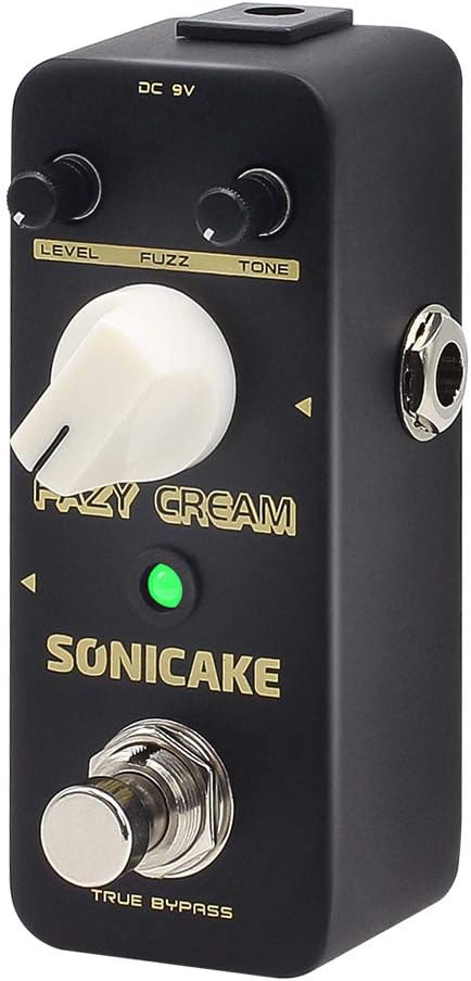 SonicaKE Fuzz Guitar Effects Pedal Fazy Cream True Bypass Vintage