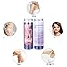 14Oz Hard Wax Beans+15pcs Wax Applicator Sticks, Stripless Depilatory Hair Removal Wax Beads for Eyebrow, Face, Bikini, Armpit and legs , for Women Men(Lavender)