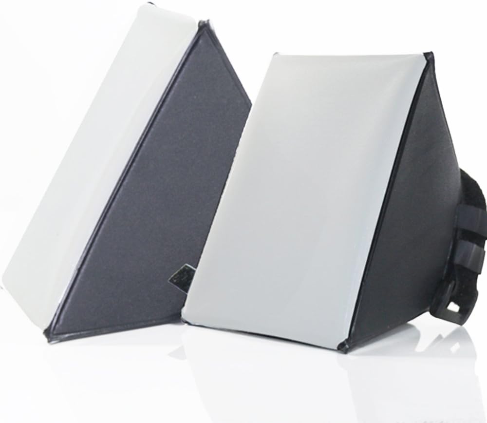 Selens 4 X 5 Inch Portable Mini Light Softbox Flash Universal Diffuser for Nikon Sony Yongnuo Speedlite, Tabletop Lamps, Desktop Photography, Pack of 2