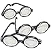 Black Frame Nerd Glasses (12 Pack) Plastic. Costume Party Favors