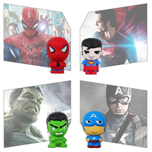 4 POKONBOY+Jumbo+Squishies+Super+Hero