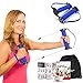 Best Resistance Bands Exercise Kit - Gwee Gym Total Body Workout Kit - All in One Portable Gym Equipment with Workout DVD, Travel Bag, and Healthy Eating e-Book - Weighs Less than Traditional Resistance Bands - For Fitness and Weight Loss - Works with Aerobics, Ab Workouts, Yoga, Pilates and Other Workout Routines - Replaces Treadmill, Elliptical, Exercise Bike, Dumbbells, Stepper, and Weights - Ultimate Crosstrainer
