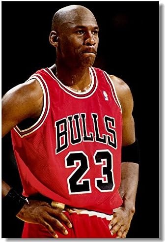 Michael Jordan Super Basketball Star Art Silk Poster 24x36inch Sport Prictre Print