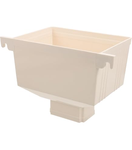Sistema De Bajante De Techo, Canalón De Lluvia Cuadrado, Tubo De Agua, Tubería De PVC, Sistema De Drenaje De Canalón