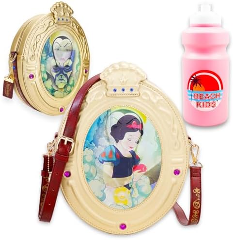Amazon.com: Disney's Snow White Magic Mirror 3D Crossbody Novelty