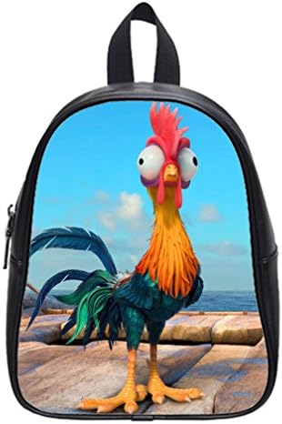 DONGMEN INSTALL AND EASY TO CARRY Easter Dress Wear &amp; Slim &amp;Dapper Moana Movie PU Custom School Backpack(Medium)