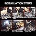 RYANSTAR Car Short Shifter Quick Gear Shifter Compatible with BMW E30 E36 E39 M3 M5 Z3 325 (Black)