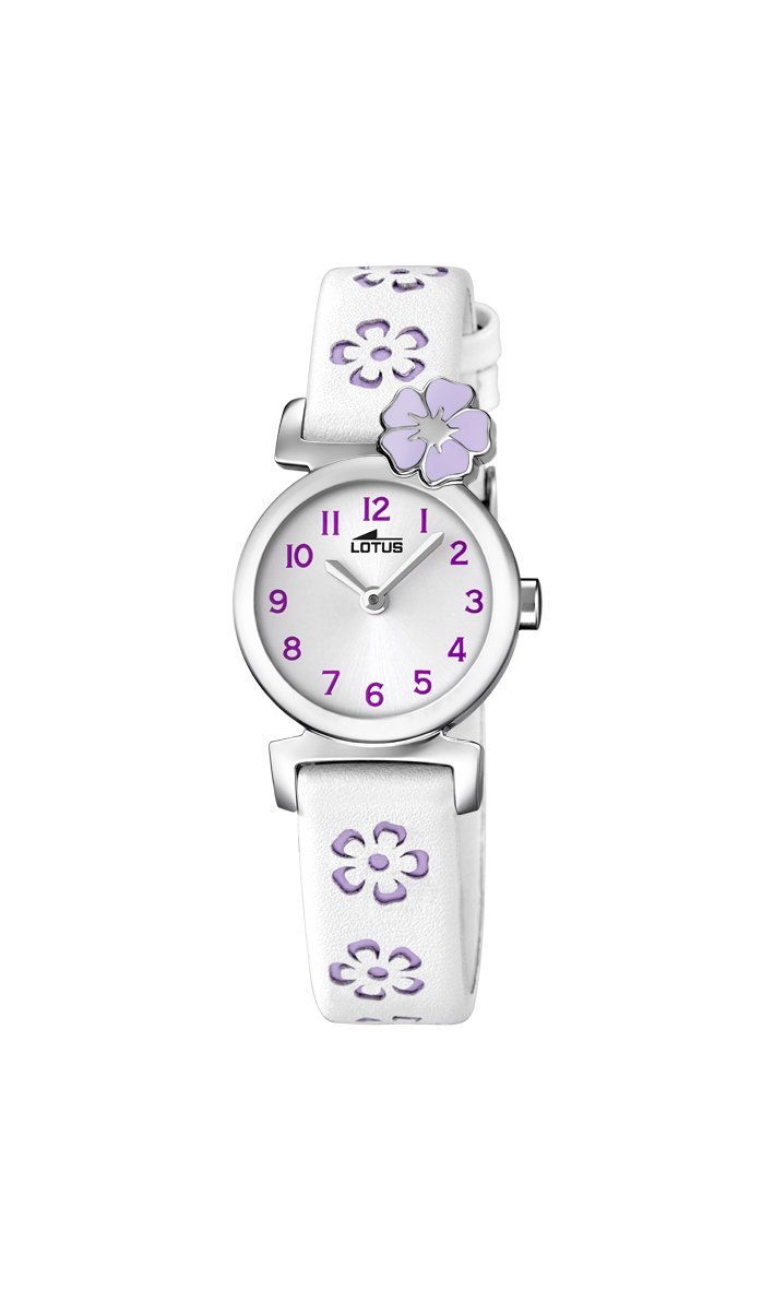 Lotus Girls Quartz Watch, Analogue Classic Display and Leather Strap 18174/3