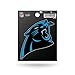 Rico Industries NFL Carolina Panthers Die Cut Team Logo Short Sport Sticker, 5.00