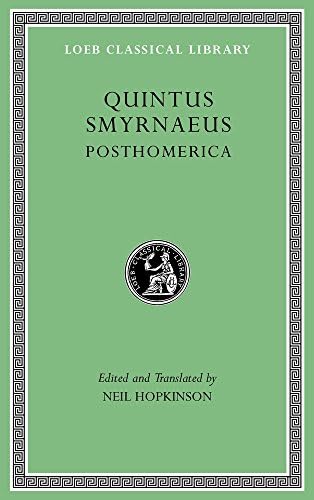 Amazon.com: Quintus Smyrnaeus: The Fall of Troy (Loeb Classical