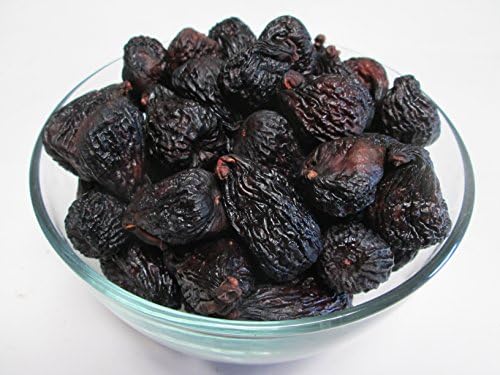 Organic Dried Black Mission Figs, 5 pound, US Grown,Candymax-5% off purchase of 3 any items,!