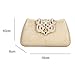 Fawziya Bling Glitter Purse For Girls Crown Box Clutch Evening Bags-Gold