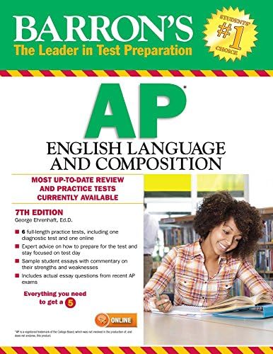 Barron's AP English Language and Composition, 7th Edition