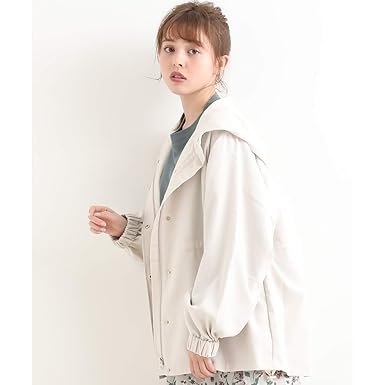 Amazon マジェスティックレゴン Majestic Legon フード付ミディ