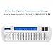 Bonai 16 + 2 Bay/slot Smart Battery Charger with LCD Display for AA AAA NiMH NiCD & Ni-MH Li-ion 9V Rechargeable Batteries, with AC Wall Adapter