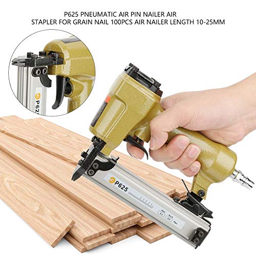 P625 Pneumatische Air Pin Nagler Air Stapler für Korn Nagel 100 stücke Air Nailer zur Befestigung von Molding Paneling… – Bild 5