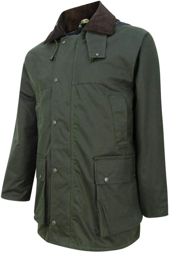 Wax Padded Jacket Olive