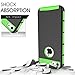 iPhone 5C Case, Rhidon Slim Shockproof Armor Case fit for iPhone 5C Hard Rugged Ultra Protective Back Rubber Cover with Dual Layer Impact Protection for iPhone 5C (Black Green)