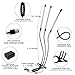 Grow Light for Indoor Plants, ARTSEA 45W LED Grow Lamp Full Spectrum Triple Heads Plant Lights with Auto Timer, 360°Adjustable Arms 5 Dimmable Levels Clip-on Desk Plant Growth Lamps