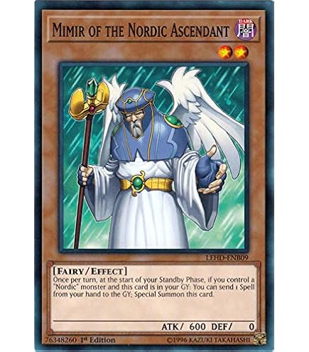 Amazon.com: Yu-Gi-Oh! - The Nordic Lights - LEHD-ENB13 - Common - 1st  Edition - Legendary Hero Decks