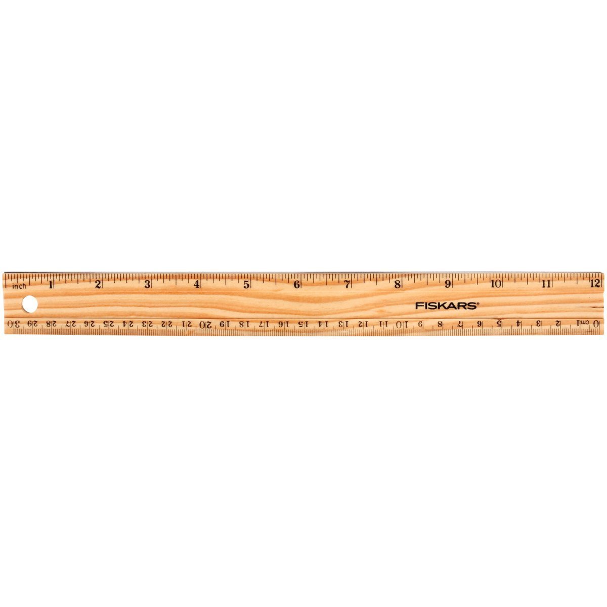 Fiskars 12 Inch Wooden Ruler (4 Pack)