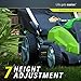 Greenworks 19-Inch 40V Cordless Lawn Mower + Extra Blade, (1) 4Ah (1) 2Ah Batteries and Charger Included 2519202AZ